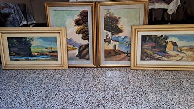 quadri alcuni anche di pittori famosi