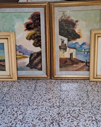 quadri alcuni anche di pittori famosi