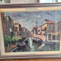 Quadro scorcio di Venezia