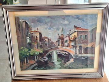 Quadro scorcio di Venezia