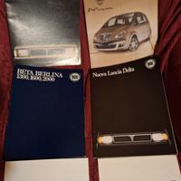 Cataloghi Lancia e Autobianchi