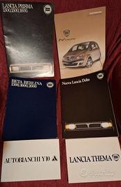 Cataloghi Lancia e Autobianchi