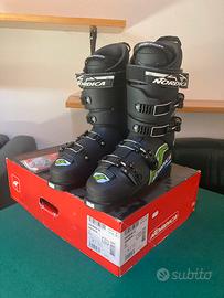 Scarponi sci Nordica-Dobermann 120, misura UK 10,5