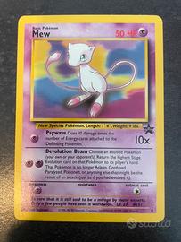 🔮Carta Pokémon Mew Promo WOTC Black Star Promo #8