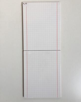 Piastrelle quaderno