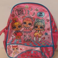 Zainetto LOL Rock rosa nuovo originale 