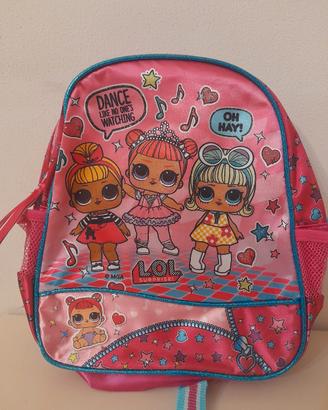 Zainetto LOL Rock rosa nuovo originale 