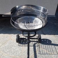 Barbecue a carbonella Sandri Garden ACCIAIO