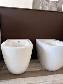Sanitari filomuro ad appoggio
