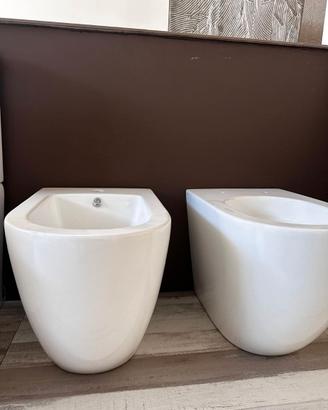 Sanitari filomuro ad appoggio