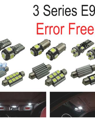 KIT 18 LAMPADE LED INTERNE BMW SERIE 3 E93 CABRIO 