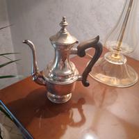 Caffettiera in argento antica 