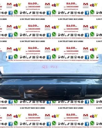 PARAURTI POSTERIORE AUDI Q3 SPORTBACK II°SERIE ANN