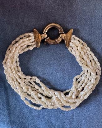 Bracciale in perle di fiume