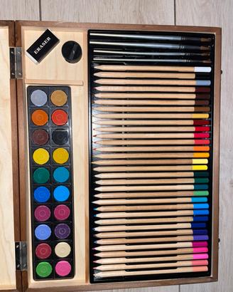 Set matite colorate eraser
