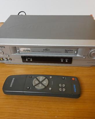Lettore Vhs Samsung SV-553X con Telecomando.