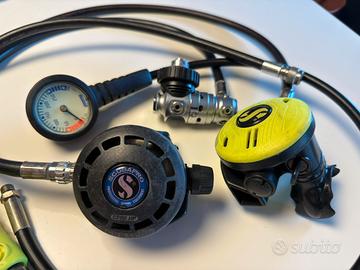 Set Erogatori Scubapro MK25 DIN + G250 HP