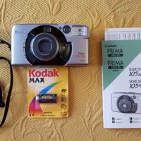 Fotocamera compatta a pellicola Canon Prima Super