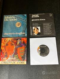 45 giri De Andre.