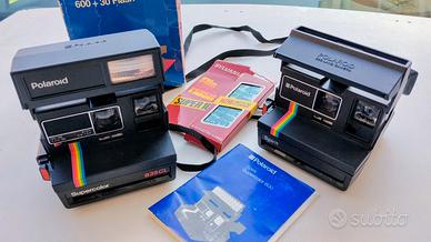 2 POLAROID Supercolor 635CL e Spirit + 10 flash