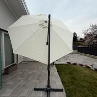 Ombrellone da giardino a palo decentrato Ø 340 cm