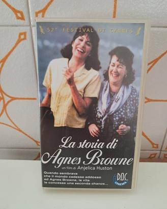 vhs film " La storia di Agnes Browne"  in italiano