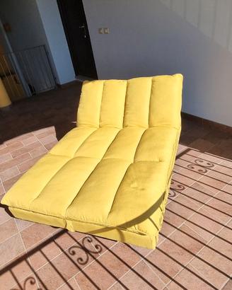 Divano reclinabile a 2 posti in tessuto Veka