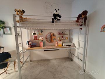 letto a soppalco 