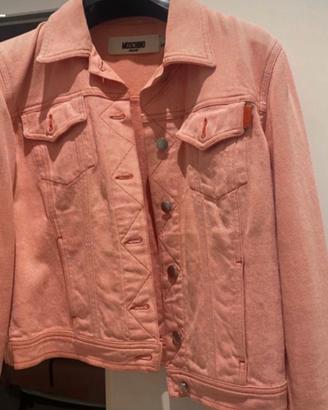 Giacca jeans rosa Moschino 42