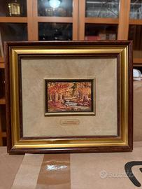 Quadro di G. Franzoni "Foresta d'autunno"