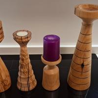Candelabri in legno