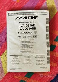 Manuale Uso Alpine IVA-D310R/RB