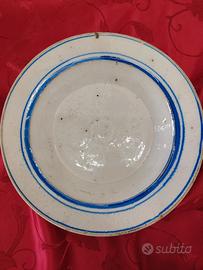 Piatto antico grottagliese 