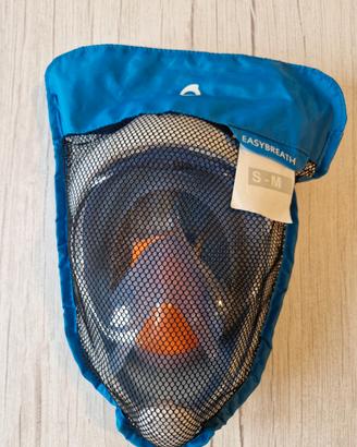 Maschera snorkeling Decathlon Easybreath S/M