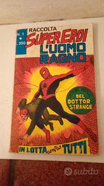 Raccolta Super Eroi L'Uomo Ragno n.1 corno
