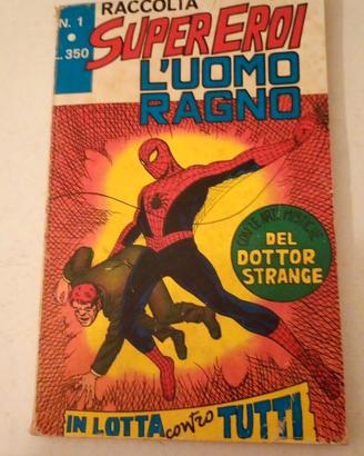 Raccolta Super Eroi L'Uomo Ragno n.1 corno