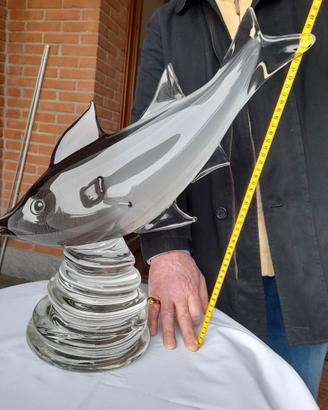 Murano scultura di L. Zanetti  anni 40 alt. 52cm