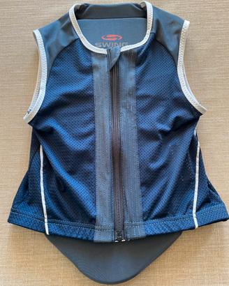 Gilet per equitazione con protezione