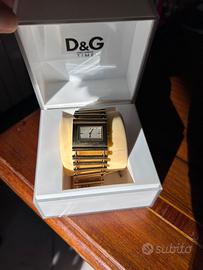 Orologio D&G Time Donna acciaio placato Oro