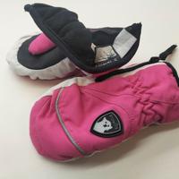 Moffole guanti rosa bambina 3/5 anni Snowlife.ch