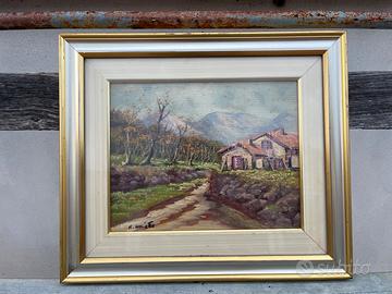 Quadro  con certificato Raffaele Maietta