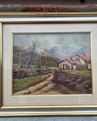 Quadro  con certificato Raffaele Maietta