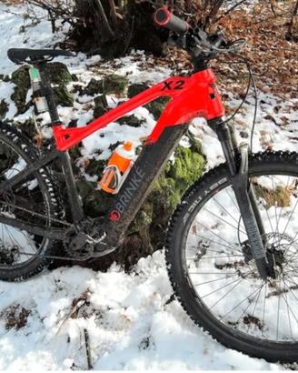 e-bike mtb elettrica con 2 batterie 