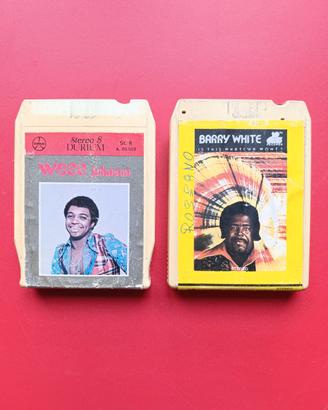 Due audio cassette vintage
Formato stereo 8