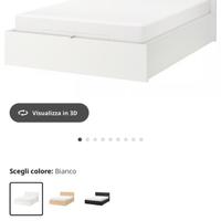 Letto contenitore matrimoniale king size ikea