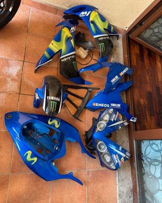 Carene Yamaha R1 2004 2006 rovinate