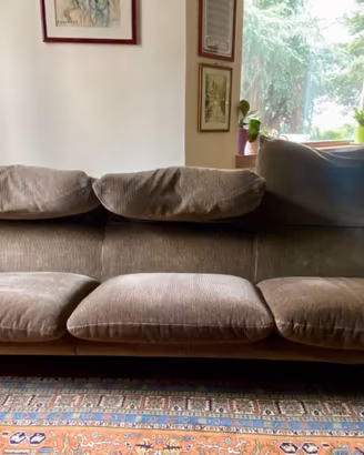 Divano Maralunga tre posti con due poltrone