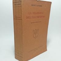 LA FILOSOFIA DELL'ILLUMINISMO -ERNST CASSIRER 1935