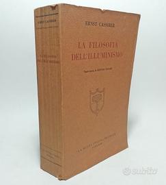 LA FILOSOFIA DELL'ILLUMINISMO -ERNST CASSIRER 1935