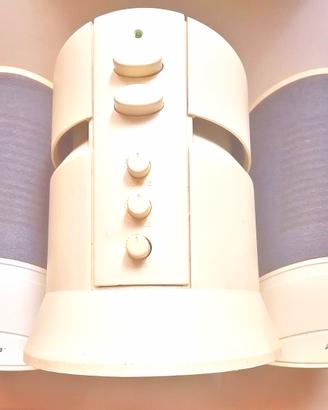 CASSE STEREO AMPLIFICATE CON SUB WOOFER